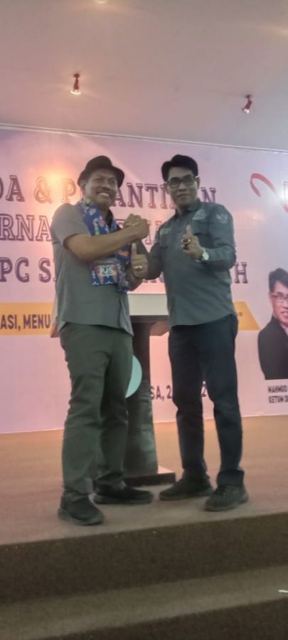2. Mahmud Lantik Chaidir sebagai Ketua DPD PJS Aceh