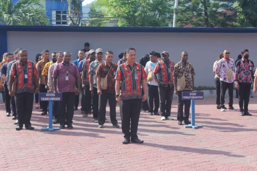 ASN Kemenkumham Papua Wajib Kenakan Noken Setiap Kamis