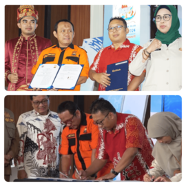 BNPB dan Senkom Mitra Polri Komitmen Perpanjang MoU Tingkatkan Kesiapsiagaan Bencana