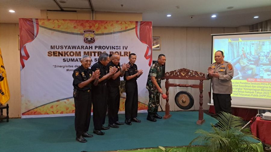 Buka Musprov Senkom Sumsel,  Polda Sumsel: Senkom Banyak Bantu Polri