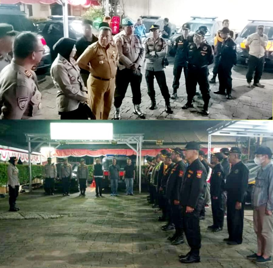 Cegah Aksi Tawuran Kapolsek Metro Kramat Jati Pimpin Apel Cipta Kondisi Malam Minggu