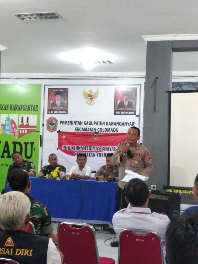 Dengan Pembentukan Pokdarkamtibmas Senkom Siap Menjaga Keamanan dan Ketertiban