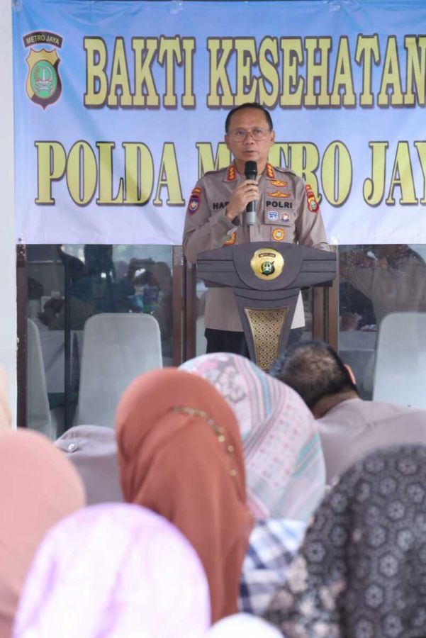 Dirbinmas Polda Metro Jaya Hadiri Bakti Kesehatan dan Pembagian Sembako untuk Warga Jakarta Timur