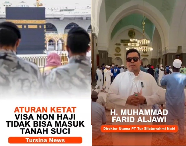 Dirut Tursina Tours Tegaskan Visa Non Haji Tak Berlaku Selama Musim Haji