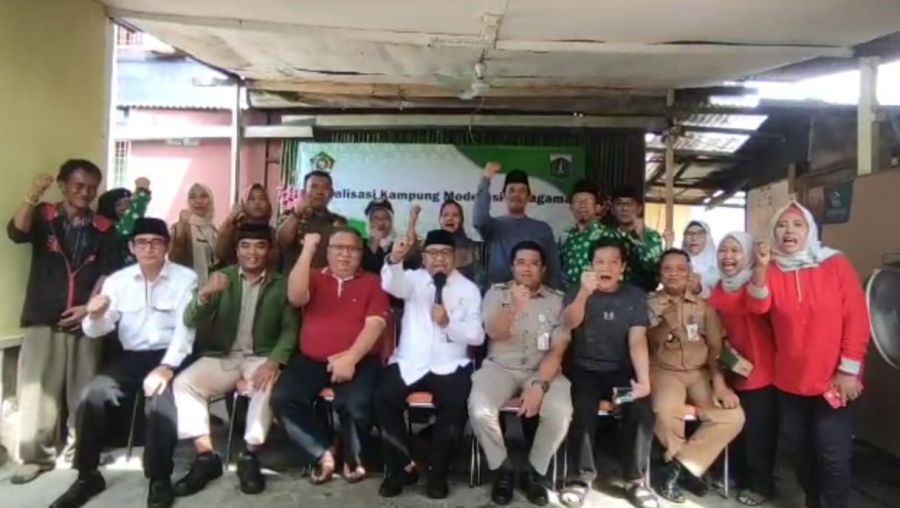 DKM Masjid Nurussalam Hadiri Sosialisasi Kampung Moderasi Beragama di KUA Kecamatan Gambir