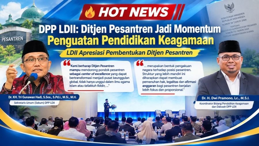 DPP LDII: Ditjen Pesantren Jadi Momentum Penguatan Pendidikan Keagamaan
