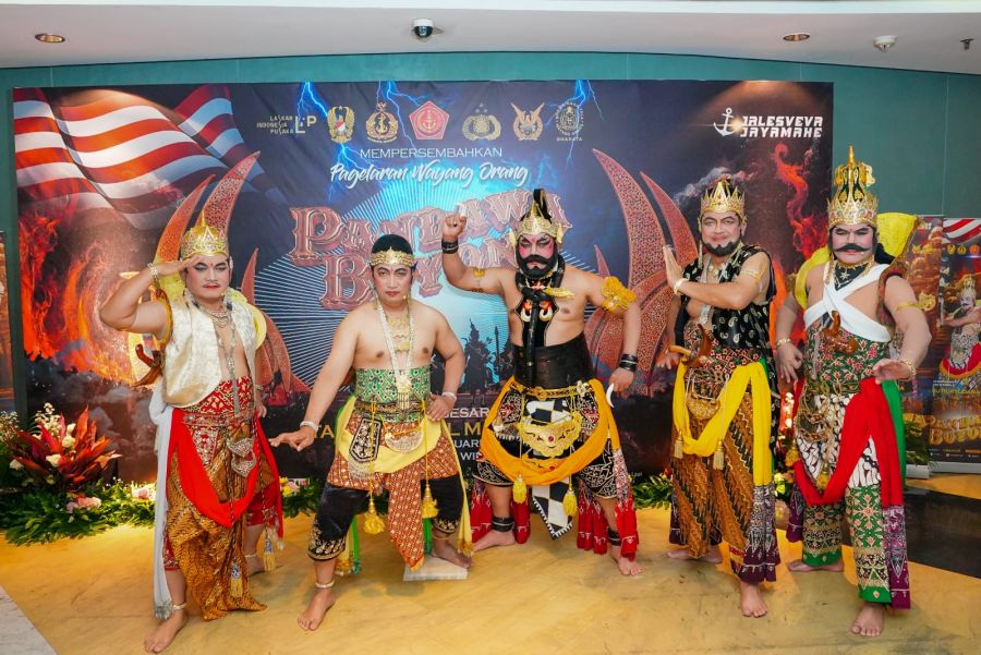 DPW LDII Lampung Hadiri Nobar Wayang Orang ''Kapolri Jadi Yudistira'' di Mako Brimob