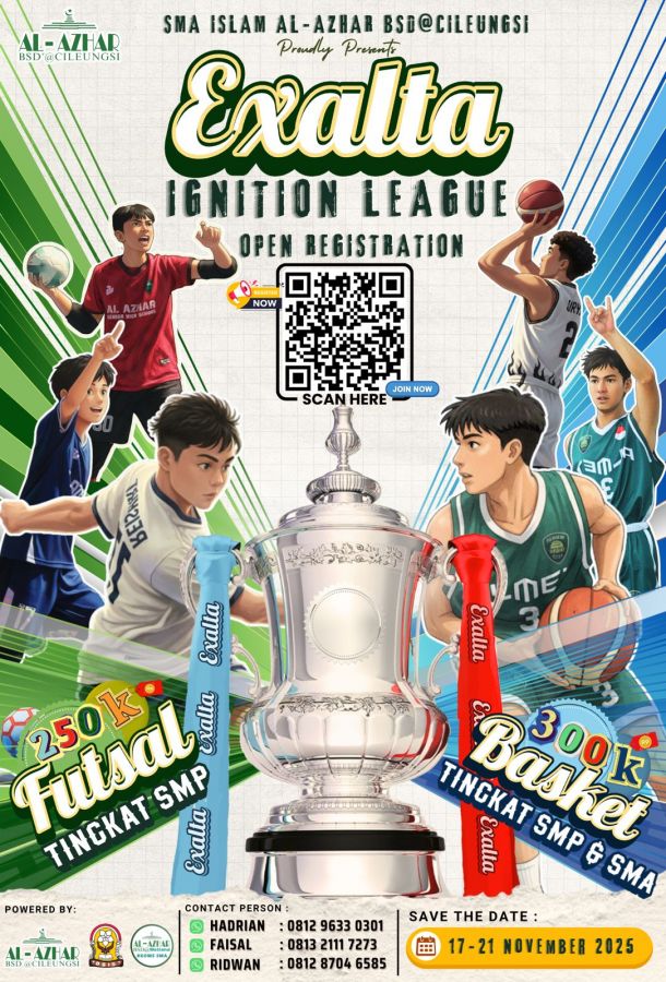 EXALTA IGNITION LEAGUE 2025: Ajang Bergengsi Futsal dan Basket Pelajar SMP & SMA!