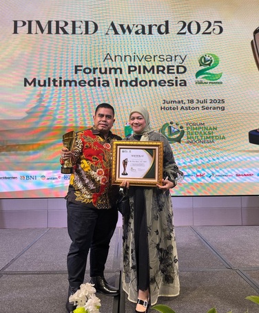 Farid Aljawi Terima PIMRED Award 2025 untuk Kategori Tokoh Pengusaha Terbaik