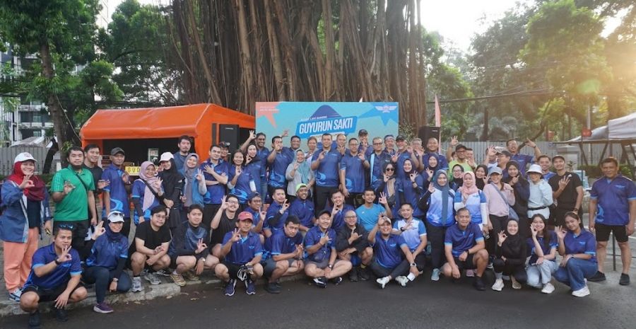 Fun Run Pagi IKA ITL Trisakti Bersama Dirjen Imigrasi