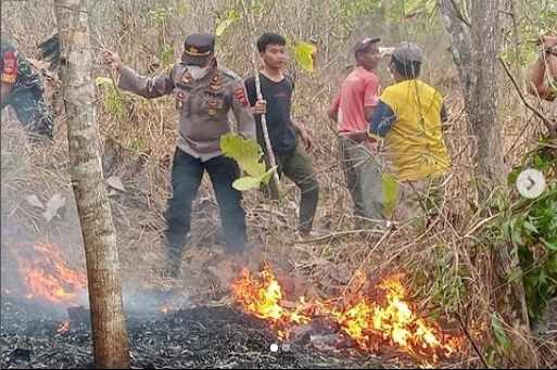 Gara-Gara Putung Rokok, 3 Hektare Lahan Terbakar di Kebumen