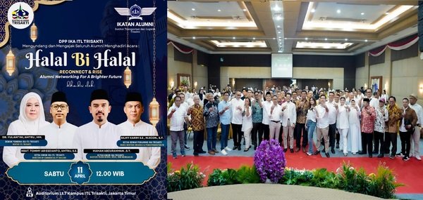Halal Bihalal IKA ITL Trisakti Perkuat Sinergi Transportasi dan Logistik Nasional