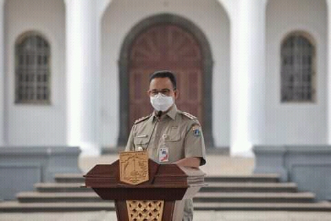 HUT Jakarta ke-494 Gubernur Anies Ajak Berkolaborasi Bangkit Percepat Pemulihan Pandemi Covid-19