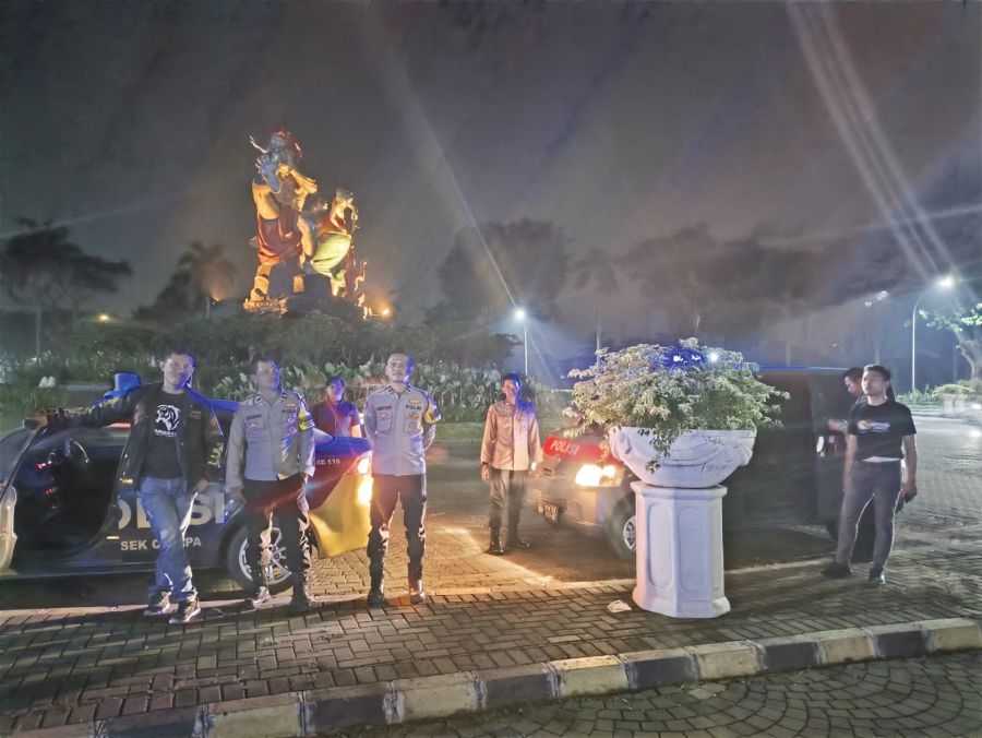 IPTU H. Iwan Wahyudi Pimpin Patroli Mobile di Kawasan Cikupa Mas II Antisipasi Aksi Kriminalitas