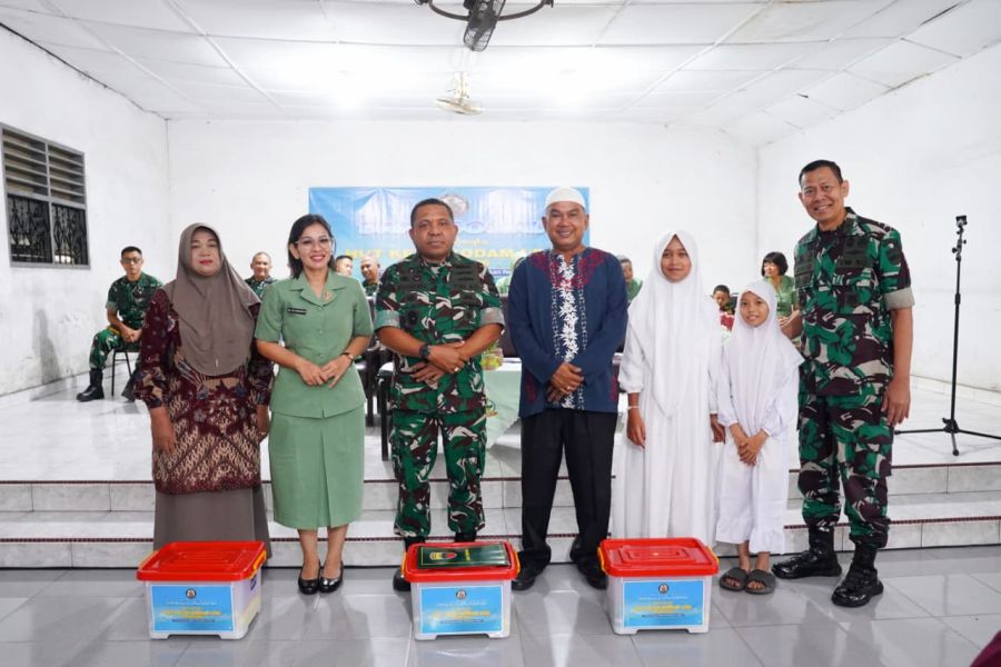 Irdam I/BB Pimpin Bakti Sosial dalam Rangka HUT ke-76 Kodam I/BB