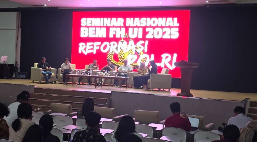 Irjen Pol. Andry Wibowo Paparkan Tiga Pilar Reformasi Polri di Seminar Nasional BEM FH UI