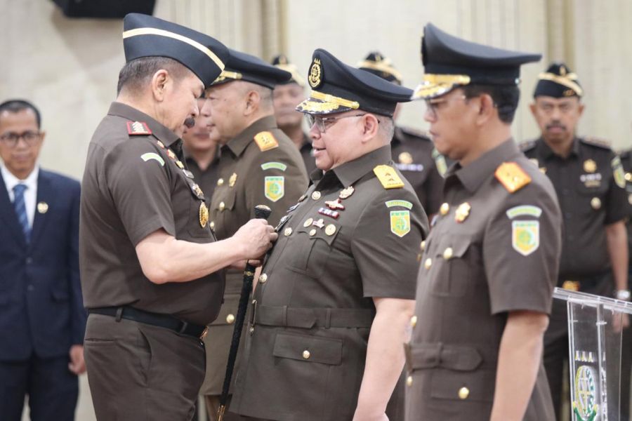 Hari Ini Jaksa Agung RI Lantik 2 Pejabat Tinggi Kejagung dan 4 Kajati