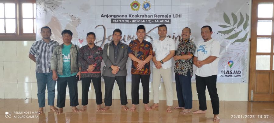 Jalin Keakraban, Generus DPD LDII Klaten, Boyolali dan Salatiga Gelar Anjangsana Janur Kuning