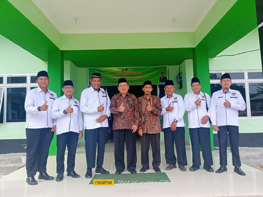Jalin silaturahim, Pengurus Harian LDII Kunjungi Kemenag Prabumulih