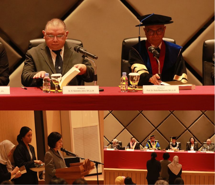 JAM-Intelijen dan JAM-Datun Menjadi Penguji Sidang Promosi Doktor di Fakultas Hukum UI