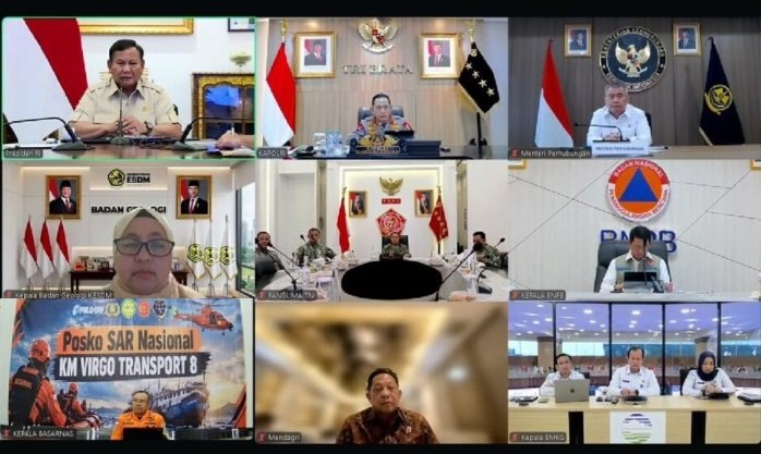 Kabasarnas: Presiden Prabowo Perintahkan Investigasi Menyeluruh KMP Virgo Transport 8
