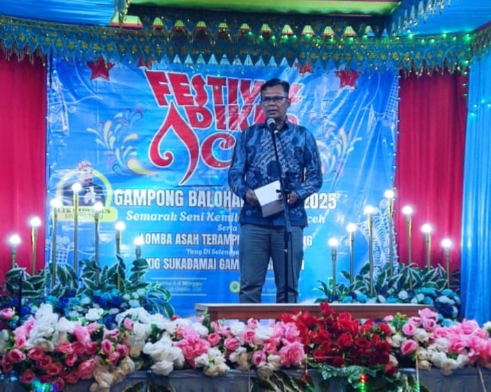 Kadis Kominfo Sabang Hadiri Festival Dikee dan Lomba Asah Terampil Gampong Balohan 2025