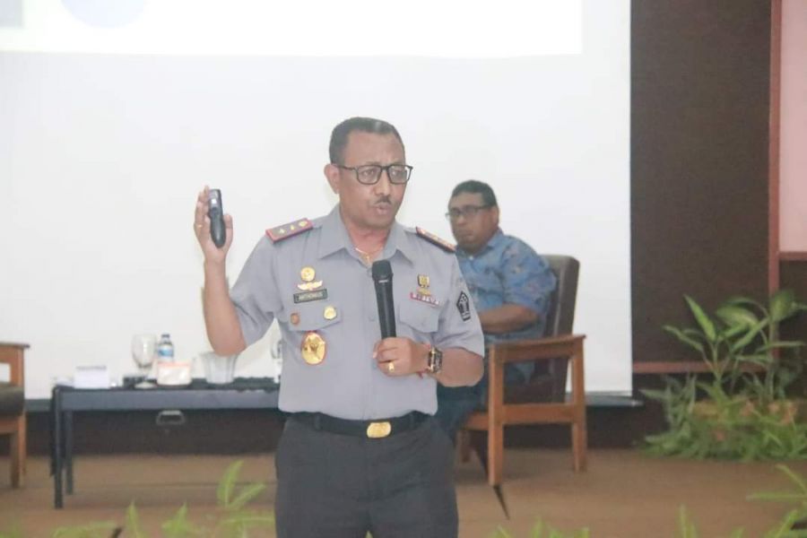 Kakanwil Kemenkumham Papua Menjadi Narasumber Sosialisasi Hak Kekayaan Intelektual