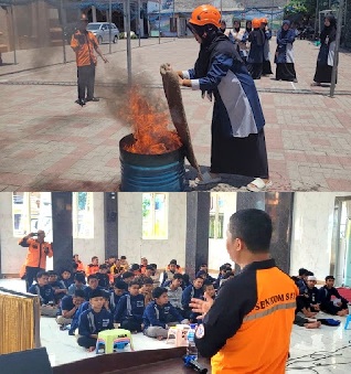BPBD Jatim dan Senkom Gelar Pelatihan Penanggulangan Bencana Berbasis Pondok di Sidoarjo