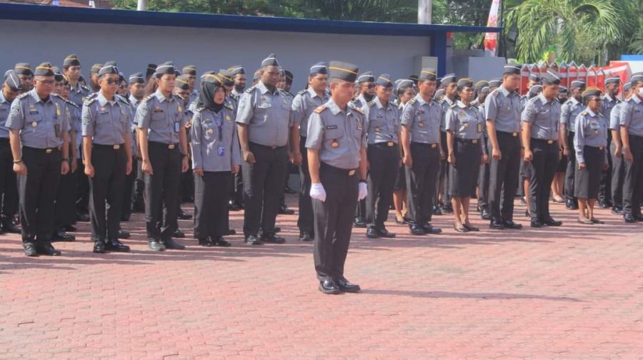 Kanwil Papua Gelar Upacara Hari Kemenkumham Ri Ke-78