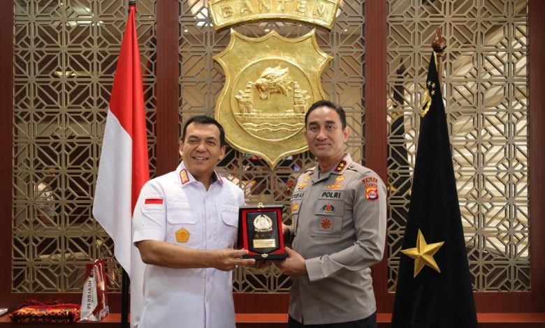 Kapolda Banten Terima Kunjungan Dirjen Imigrasi Kemenkumham RI