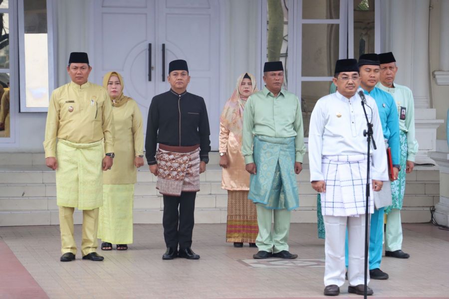 Kapolres Tanjabbar Hadiri Peringatan Hari Otonomi Daerah dan Hardiknas Tahun 2023