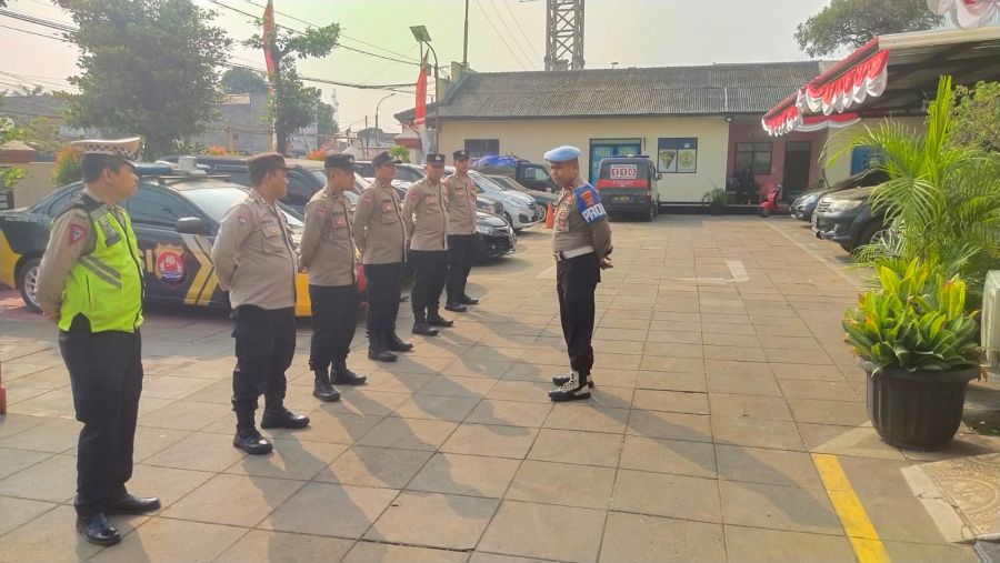 Kapolsek Cikupa Disiplin dan Kesiapan Anggota Polsek Adalah Prioritas Utama
