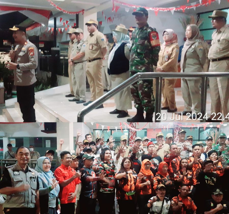 Kapolsek Metro Pasar Rebo Pimpin Apel Cipta Kondisi Bersama 4 Pilar dan Forkopimcam