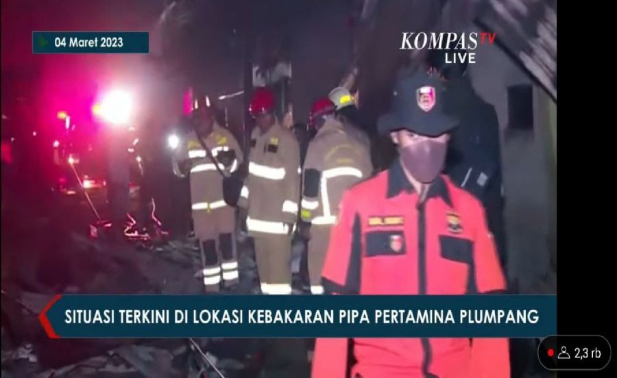 Kebakaran Depo Pertamina Plumpang, Senkom DKI Turunkan Senkom Rescue