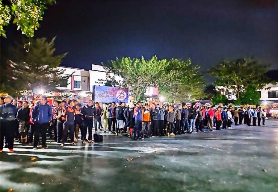 Kebanggaan Senkom Mitra Polri: 200 Personel Karanganyar Hadiri Perayaan HUT Bhayangkara di Monas