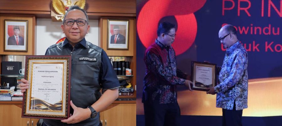 Kejagung Raih Penghargaan 3 Kali Berturut-Turut dari Public Relation Indonesia Group