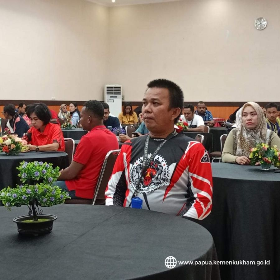Kemenkumham Papua Gelar Rapat Pemantapan HDKD Ke-78