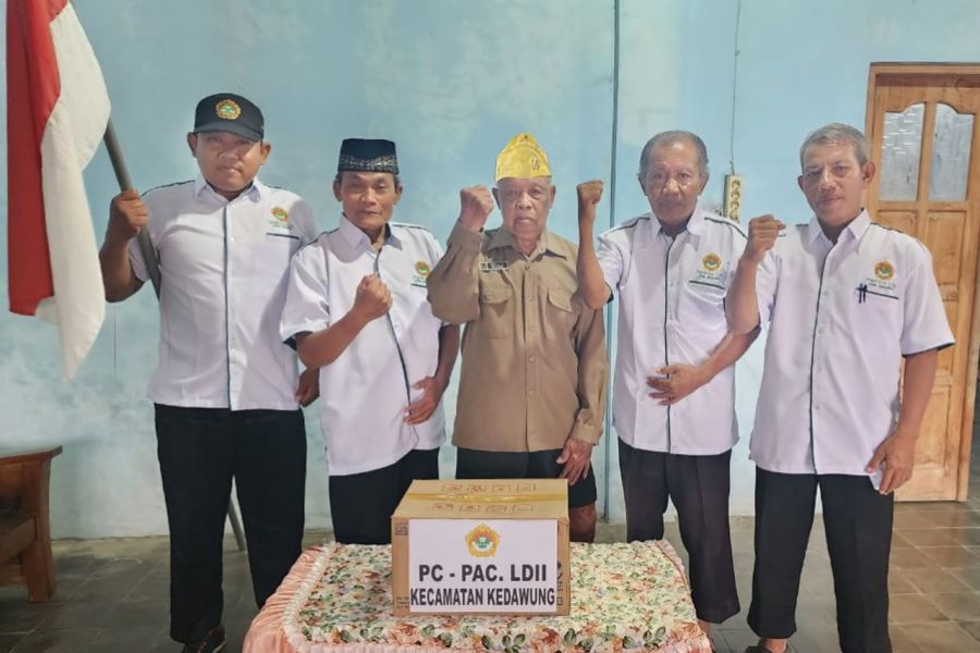 Ketua PC LDII Kedawung Kunjungi Tokoh Pejuang Kemerdekaan