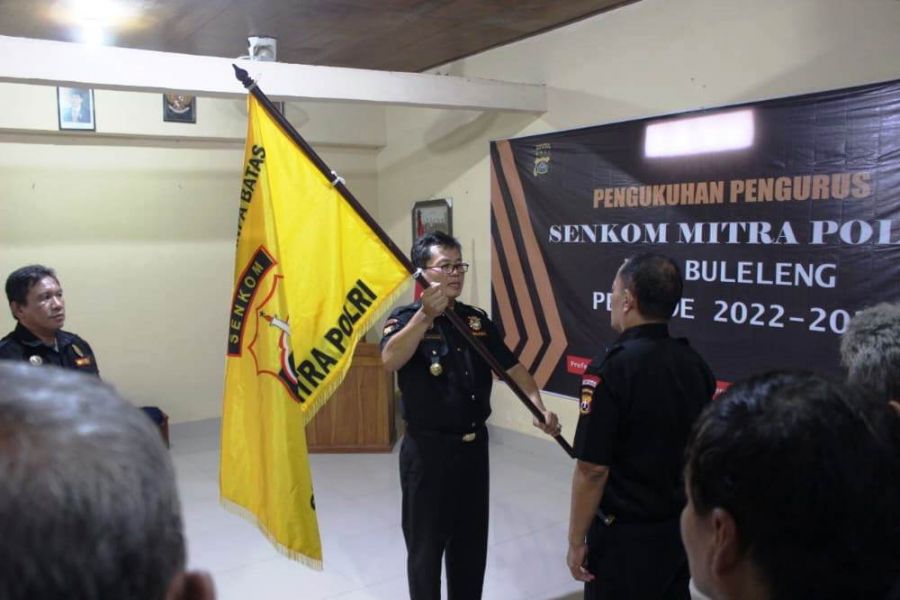 Ketua Senkom Bali Kukuhkan Kepengurusan Senkom Buleleng