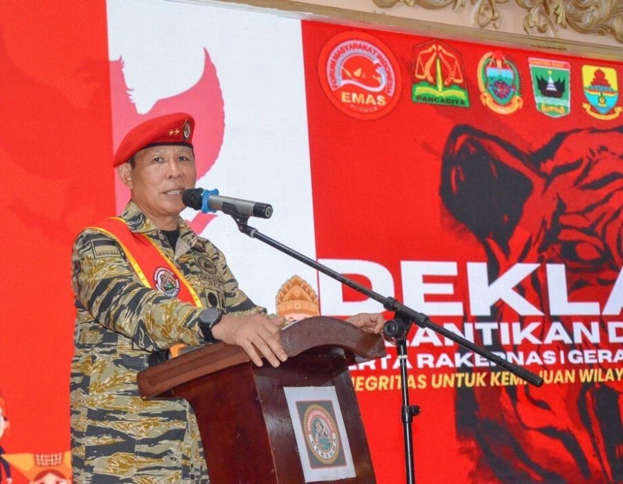 Ketum Gersuma Laksda TNI (Purn) Dr. Nazali Lempo: Gerakkan Sumatera Bangkit untuk Indonesia Maju