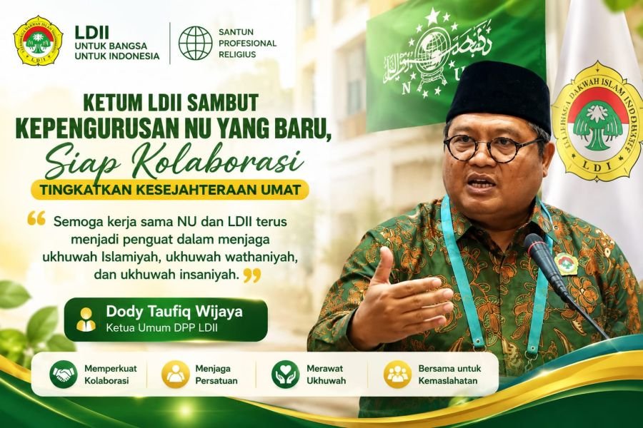 Ketum LDII Sambut PBNU Baru, Dorong Kolaborasi untuk Umat Bangsa