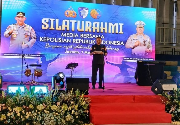 Ketum Senkom: Kolaborasi Polri, Media dan Mitra Jadi Kunci Keselamatan Lalu Lintas
