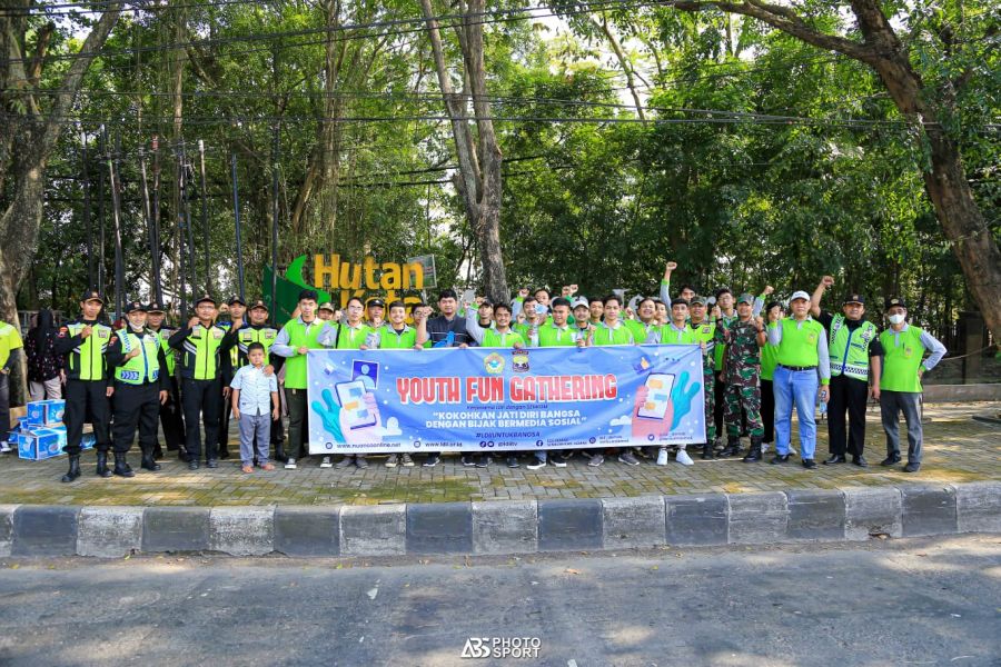 Kolaborasi LDII dan Senkom Kampanye Bijak Bermedsos dan Tertib Berlalu Lintas 