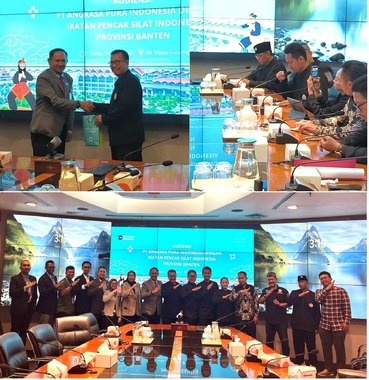 Kolaborasi Strategis IPSI Banten dan Angkasa Pura Dorong Pencak Silat Mendunia