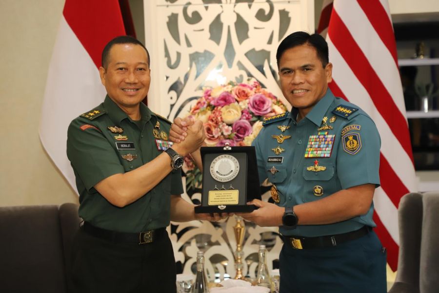 KSAL Menerima Audiensi JAM-Pidmil Guna Tingkatkan Kerja Sama Bidang Penegakan Hukum