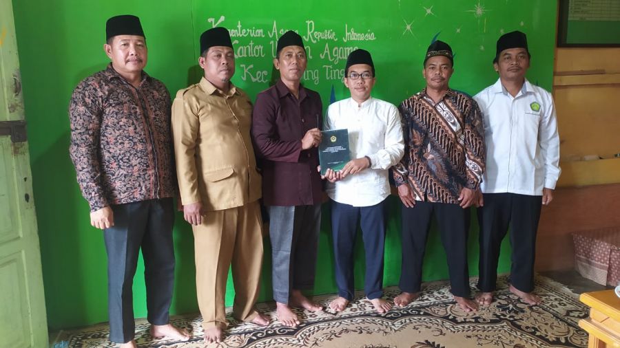 KUA Terima Audiensi dari LDII Tebing Tinggi Tanjab Barat
