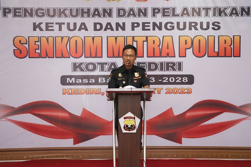 Lantik Pengurus Senkom Kota Kediri Periode 2023-2028, Ini Pesan Ketua Senkom Jatim