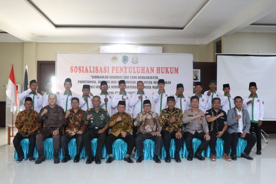 LDII Penukal Abab Lematang Ilir Laksanakan Penyuluhan Hukum Bersama Kajari Pali
