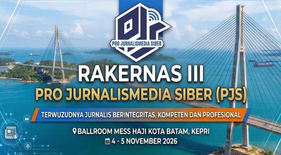 Mahmud Marhaba: Rakernas III PJS di Batam, Perkuat Integritas dan Kompetensi Wartawan