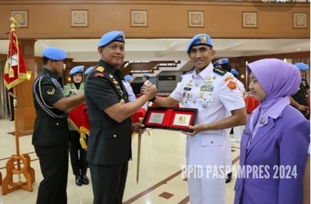 Mayjen TNI Achiruddin Pimpin Pelepasan & Pengukuhan Dangrup B dan Pamen Paspampres Lainnya